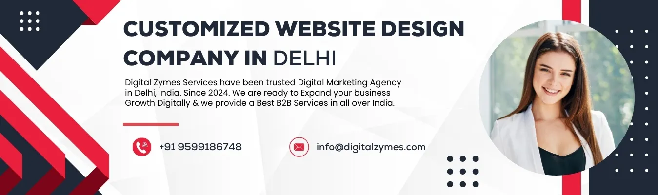 Customized web design Company in Delhi